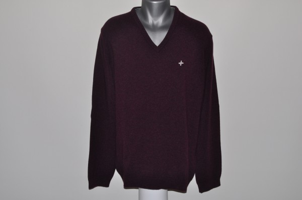  Cross, Pullover, Plum, Wolle