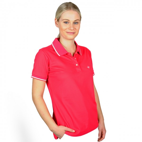 Cross Polo pink, Damenpolo