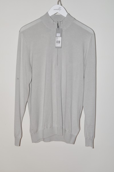 Ashworth, golf Sweater, 100% Cotton, pebble gray